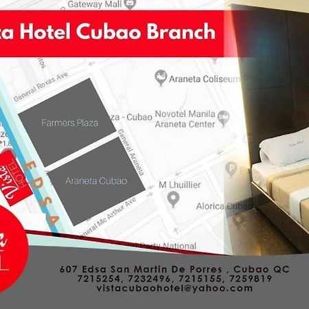 Vista Hotel Cubao Quezón by Eksteriør bilde