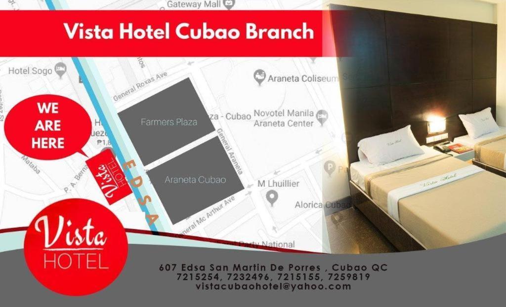 Vista Hotel Cubao Quezón by Eksteriør bilde