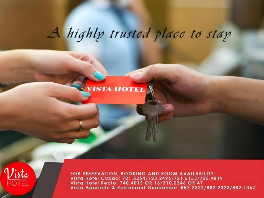 Vista Hotel Cubao Quezón by Eksteriør bilde